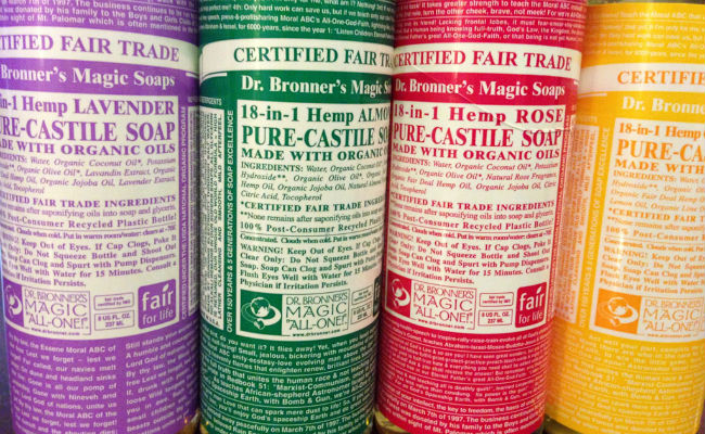castile soap cleaning