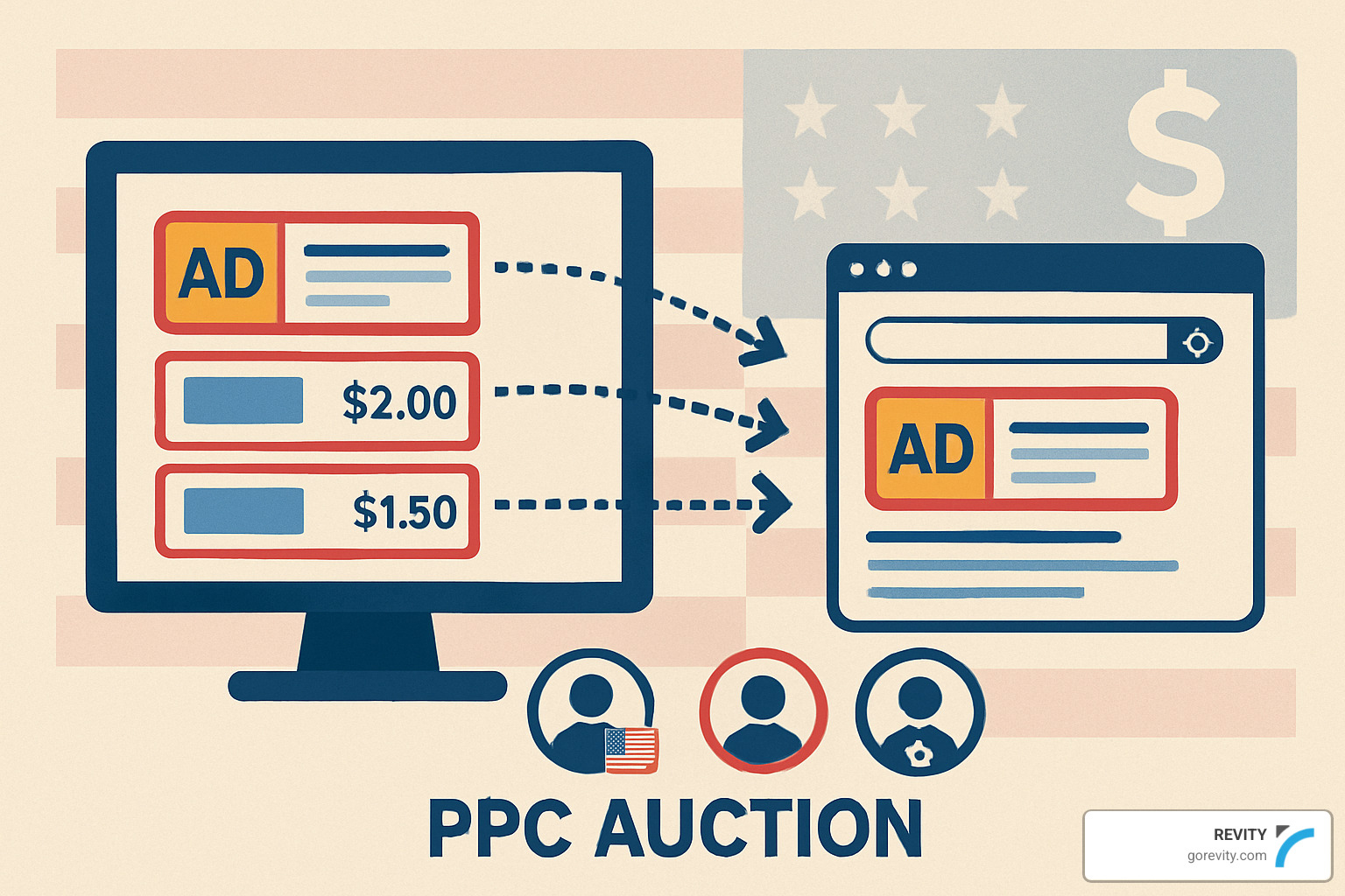 PPC advertising auction model - what is the difference between google ads and ppc