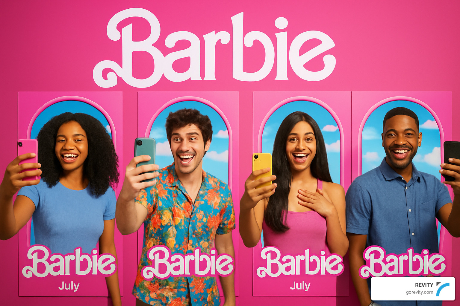 barbie selfie generator campaign - impactful social media campaigns